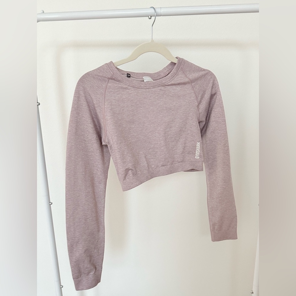 Gymshark long sleeve crop top